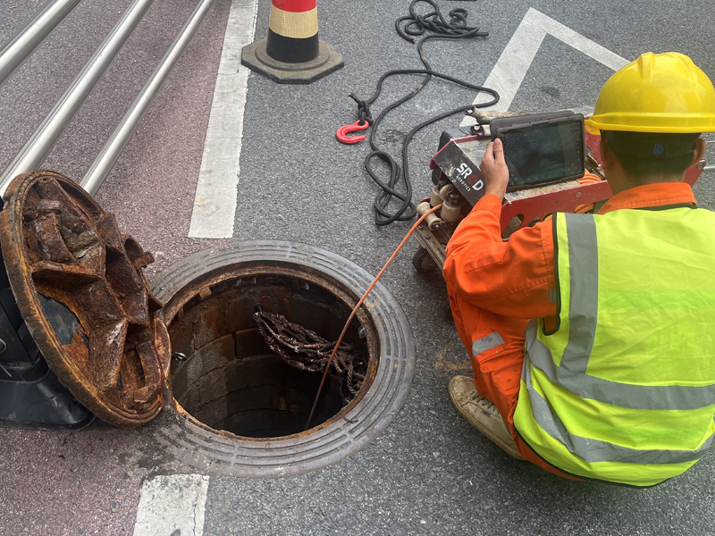 怀柔市政管道内窥检测